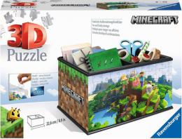 RAVENSBURGER Puzzle 3D lon box Minecraft 216 dlk plast - zvtit obrzek