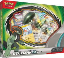 Hra Pokémon TCG: Cyclizar ex Box set 4x booster s doplòky v krabici