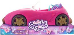Sparkle Girlz auto závodní sportovní rùžové plastový kabriolet - zvìtšit obrázek