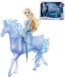 MATTEL Panenka Elsa a Nokk herní set Frozen (Ledové Království) plast