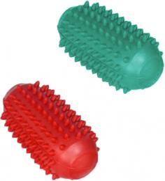 Válec masážní reflexní 13cm stimulaèní ježek s bodlinkami 2 barvy plast