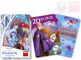 DINO Hra karetní Kvarteto Frozen II (Ledové Království)