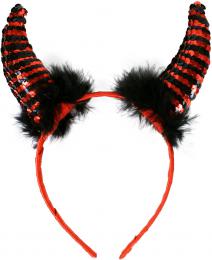 KARNEVAL Rohy erta s pem a flitry