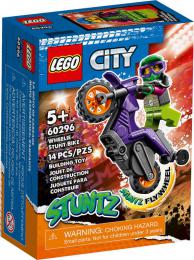 LEGO CITY Wheelie motorka 60296 STAVEBNICE - zvìtšit obrázek