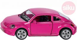 SIKU Auto Volkswagen Beetle rùžový set s nálepkami model kov 1488