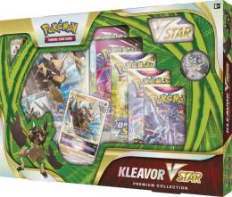 ADC Pokémon TCG: Kleavor V Star Premium Collection set 5x booster s doplòky
