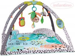 INFANTINO Baby deka hrací 75x75x54cm s hrazdou 4v1 s aktivitami pro miminko - zvìtšit obrázek