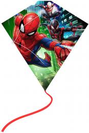 Drak létající Spiderman 59x59cm diamant plastový v sáèku