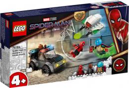 LEGO SUPER HEROES Spiderman a Mysteriùv útok dronem 76184 STAVEBNICE