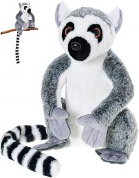 PLYŠ Lemur sedící 25cm