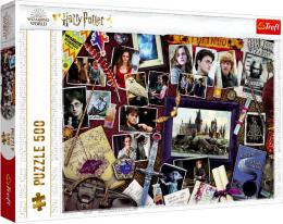 TREFL PUZZLE Harry Potter Bradavické vzpomínky 48x34cm 500 dílkù skládaèka