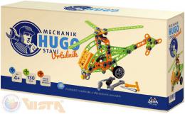 SEVA Mechanik Hugo staví Vrtulník STAVEBNICE 130 dílkù set s náøadím v krabici