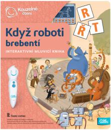 ALBI Kouzelné ètení Kniha interaktivní Když roboti brebentí