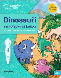 ALBI Kouzelné ètení Samolepková knížka interaktivní Dinosauøi