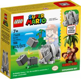 LEGO SUPER MARIO Nosorožec Rambi (rozšíøení) 71420 STAVEBNICE