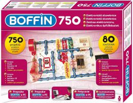 Boffin 750 elektronick stavebnice 750 projekt na baterie 80ks v krabici - zvtit obrzek