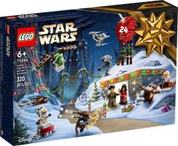 LEGO STAR WARS Adventn kalend 2023 rozkldac s hern plochou 75366