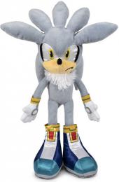 PLYŠ Silver the Hedgehog 30cm (Sonic the Hedgehog)