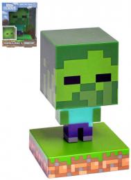 Stolní lampièka Minecraft Zombie Icon Light 10cm na baterie LED Svìtlo - zvìtšit obrázek