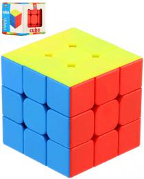 Hra skládací kostka (Rubikova) dìtský hlavolam 3x3x3 plast