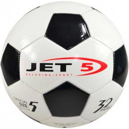 Jet 5 Míè fotbalový kopaèák vel.5 èerno-bílý na kopanou