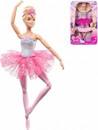 MATTEL BRB Barbie Panenka magická baletka rùžová na baterie Svìtlo