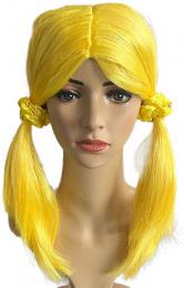 KARNEVAL paruka dìtská Lollipopz Annie žlutá umìlé vlasy - zvìtšit obrázek