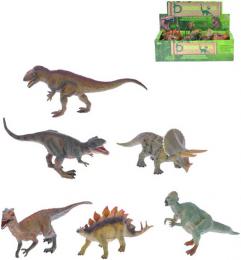 Dinosaurus 20-25cm plastová figurka ještìr 6 druhù