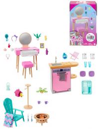 MATTEL BRB Stylový nábytek herní set doplnìk k panenkám Barbie