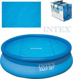 INTEX Plachta solární bazénová 244cm pro bazény Easy modrá 29020