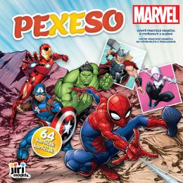 JIRI MODELS Pexeso v seitu Marvel s krabikou a omalovnkou - zvtit obrzek