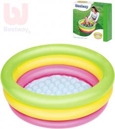 BESTWAY Baby bazének kruhový 70x24cm nafukovací brouzdalištì 51128