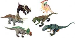 Zvíøata dinosauøi 11-17cm plastové figurky zvíøátka 6 druhù