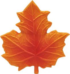 LANCO Podzimní list 13cm baby kousátko pøírodní kauèuk pro miminko