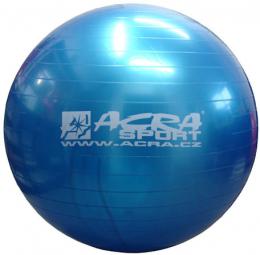 ACRA Míè overball 550mm modrý fitness gymball rehabilitaèní do 120kg