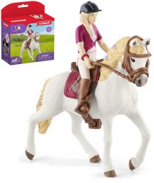 SCHLEICH Sofia na koni figurka run malovan hern set s doplky plast - zvtit obrzek