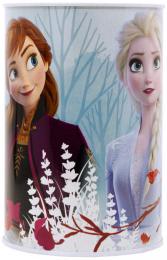 Pokladnièka válec Frozen 2 (Ledové Království) 15cm dìtská kasièka plechová