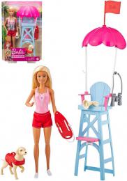 MATTEL BRB Panenka Barbie plavèice herní set s doplòky v krabici