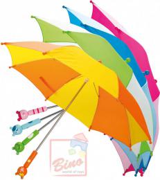BINO DØEVO Deštník dìtský rukoje� zvíøátko 58cm 4 barvy