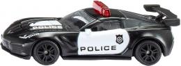 SIKU Auto Chevrolet Corvette ZR1 americk policie model kov - zvtit obrzek