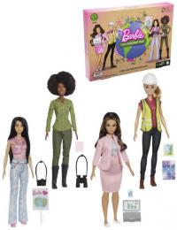 MATTEL BRB Povolání Ekologie je budoucnost set 4 panenky Barbie s doplòky