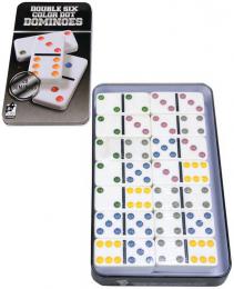 Hra Domino 28 kamen kovov krabika - zvtit obrzek