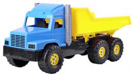 Auto nákladní 77cm modro-žluté sklápìèka (Tatra) na písek plast