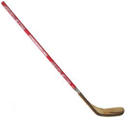 ACRA Hokejka Jovi Stix 145cm s laminovanou epel Prav erven - zvtit obrzek