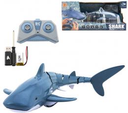 RC Žralok 35cm do vody na vysílaèku 2,4GHz plave na baterie USB v krabici