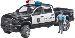 BRUDER 02505 Auto policie Dodge RAM 2500 s figurkou na baterie Svìtlo Zvuk