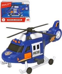 DICKIE Vrtulník policejní záchranáøský 18cm na baterie Svìtlo Zvuk