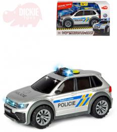 DICKIE Auto Policie VW Tiguan R-Line CZ esk verze na baterie Svtlo Zvuk - zvtit obrzek