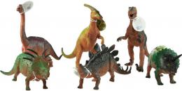 Zvíøata dinosauøi 25-36cm plastové figurky zvíøátka 6 druhù