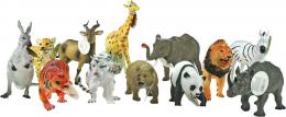Zvíøata divoká Safari 20-30cm plastové figurky zvíøátka rùzné druhy